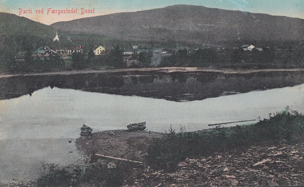 Parti ved Færgestedet Deset