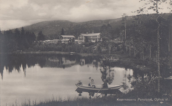 Kværnmoens Pensionat, Ophus st.
