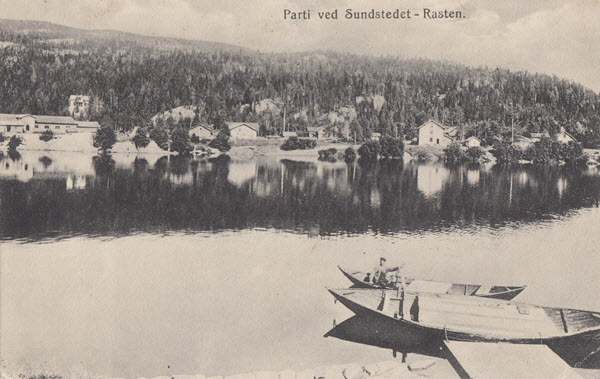 Parti ved Sundstedet - Rasten.