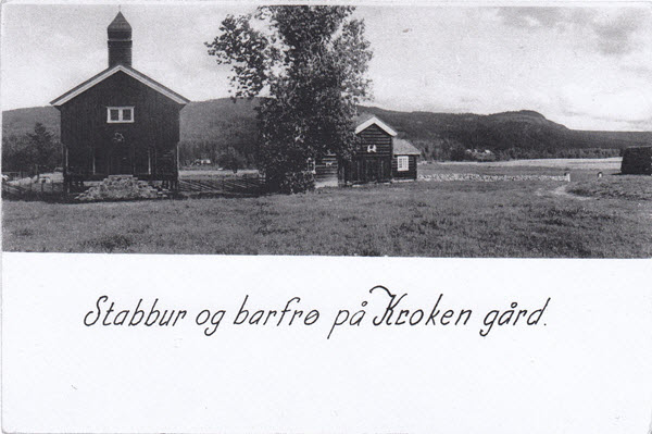 Stabbur og barfrø på Kroken gård